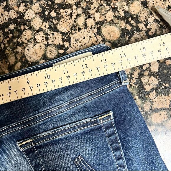 Adriano Goldschmied The Stilt Cigarette Leg Crop Womens Jeans Size 24R Raw Hem - Picture 4 of 7